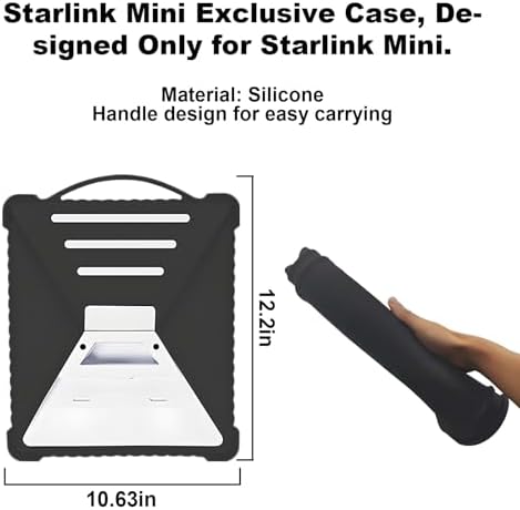 Starlink Mini Protective Cover Military-Grade Shockproof Case
