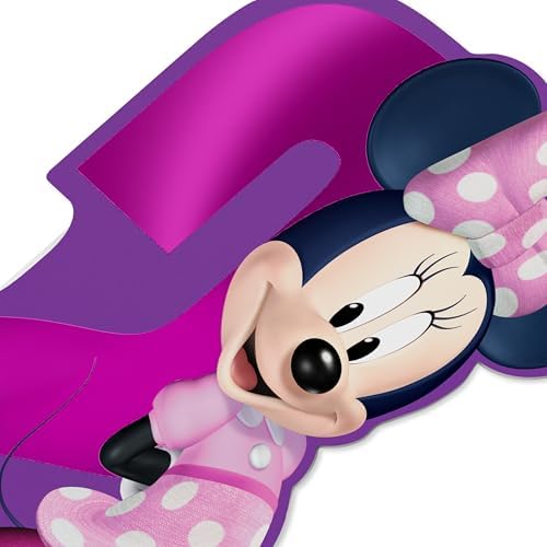 American Greetings 2nd Birthday Card for Girl Minnie Mouse