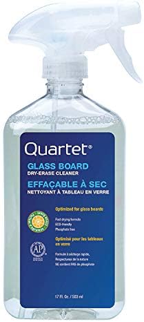 Quartet Glass Dry Erase White Board Cleaner 17 oz Orange Scented