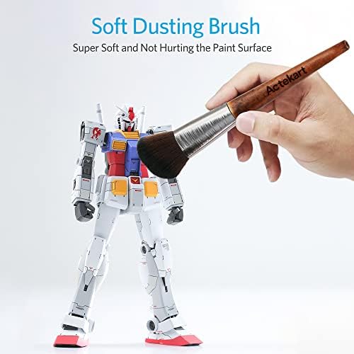 Actekart 3PCS Cleaning Brush Kit Premium Wooden Handle