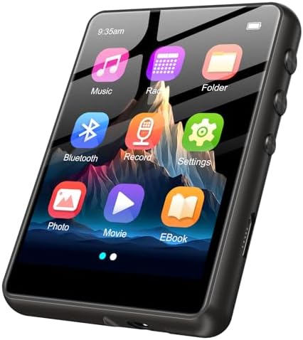 128GB MP3 Player with Bluetooth 54 and Built-in Speaker