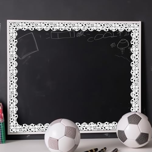 Whaline Soccer Ball Bulletin Board Borders 60 Pcs