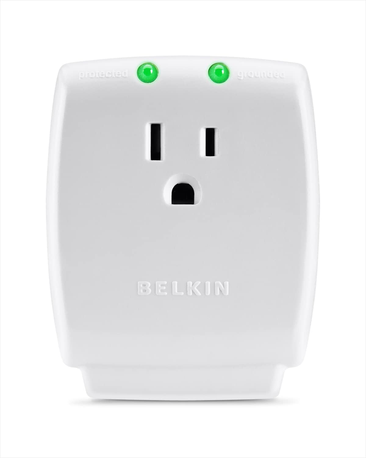 Belkin SurgeCube Portable Wall Tap with Ground and Protected Light Indicators