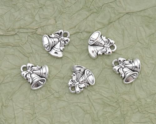 30 Pcs Jingle Bell Charms for Jewelry Making