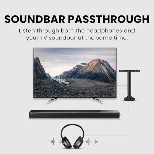 Avantree Duet - Dual Wireless Headphones for TV Watching