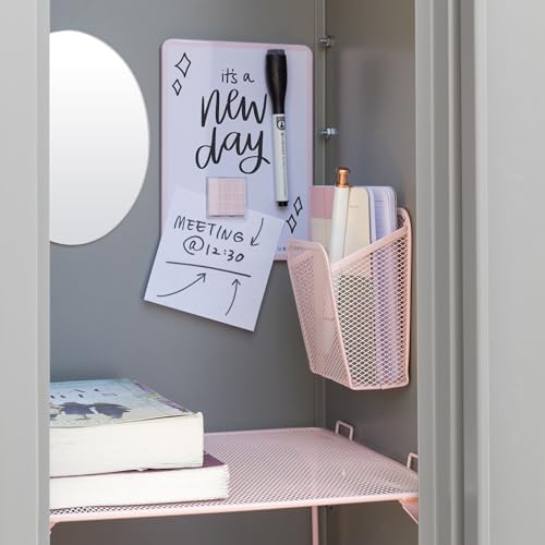 U Brands Locker Organizer Kit Blush 11-Piece