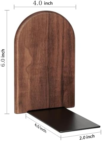 Wood Bookends Universal Economy Bookend Set