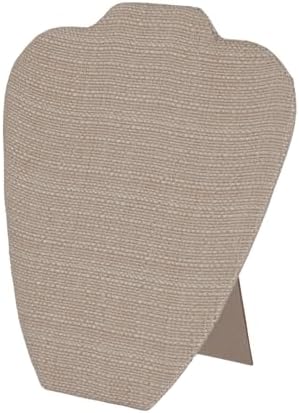 SSWBasics Linen Necklace Display Stand Pack of 25