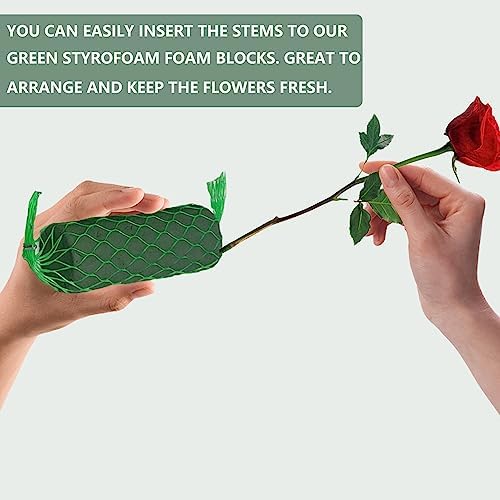 14 Piece Flower Sponge Blocks Kit 92 Feet Floral Foam Garland