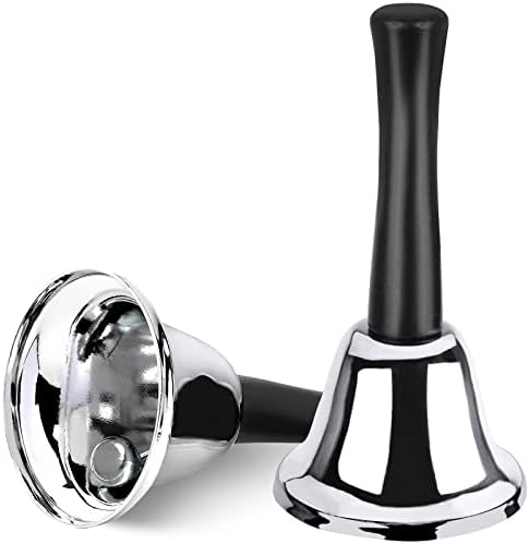 Joyberg 2 Pack Silver Steel Hand Bells