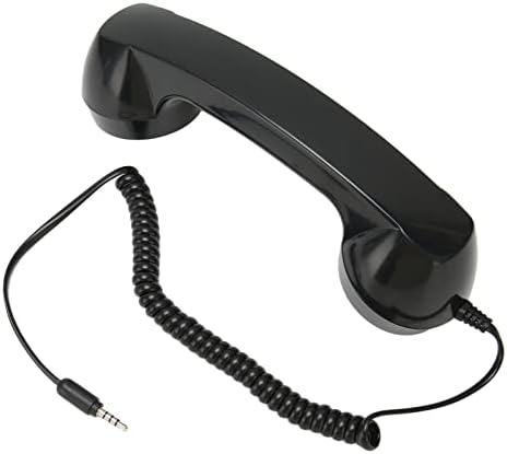 Retro Telephone Handset with Volume Control and 35mm Plug