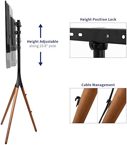 VIVO Artistic Easel TV Stand 45-65 inch
