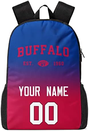 Customizable Buffalo Backpack High Capacity Laptop Bag Travel Bag