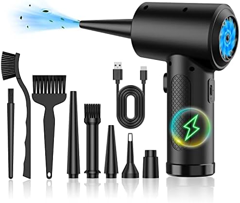 Zarimi Electric Air Duster Keyboard Cleaner with 7600mAh Battery