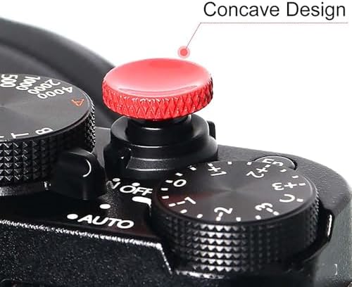 4PCS Premium Soft Shutter Button for Fujifilm Cameras