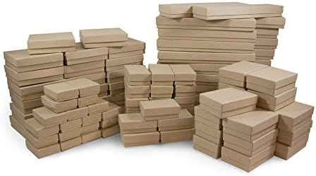 TheDisplayGuys 100 Pack Jewelry Boxes for Shipping Storage