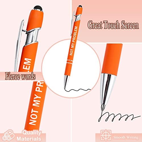 PASISIBICK 12 Funny Sarcasm Ballpoint Pens Set