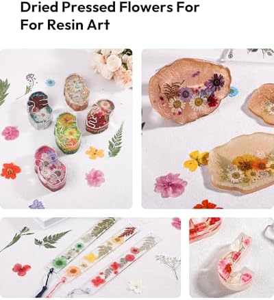 100 Pcs Dried Flowers for Resin Crafts and DIY Projects