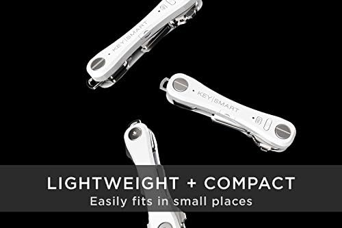 KeySmart Pro - Key Holder with LED Flashlight and Tile Bluetooth
