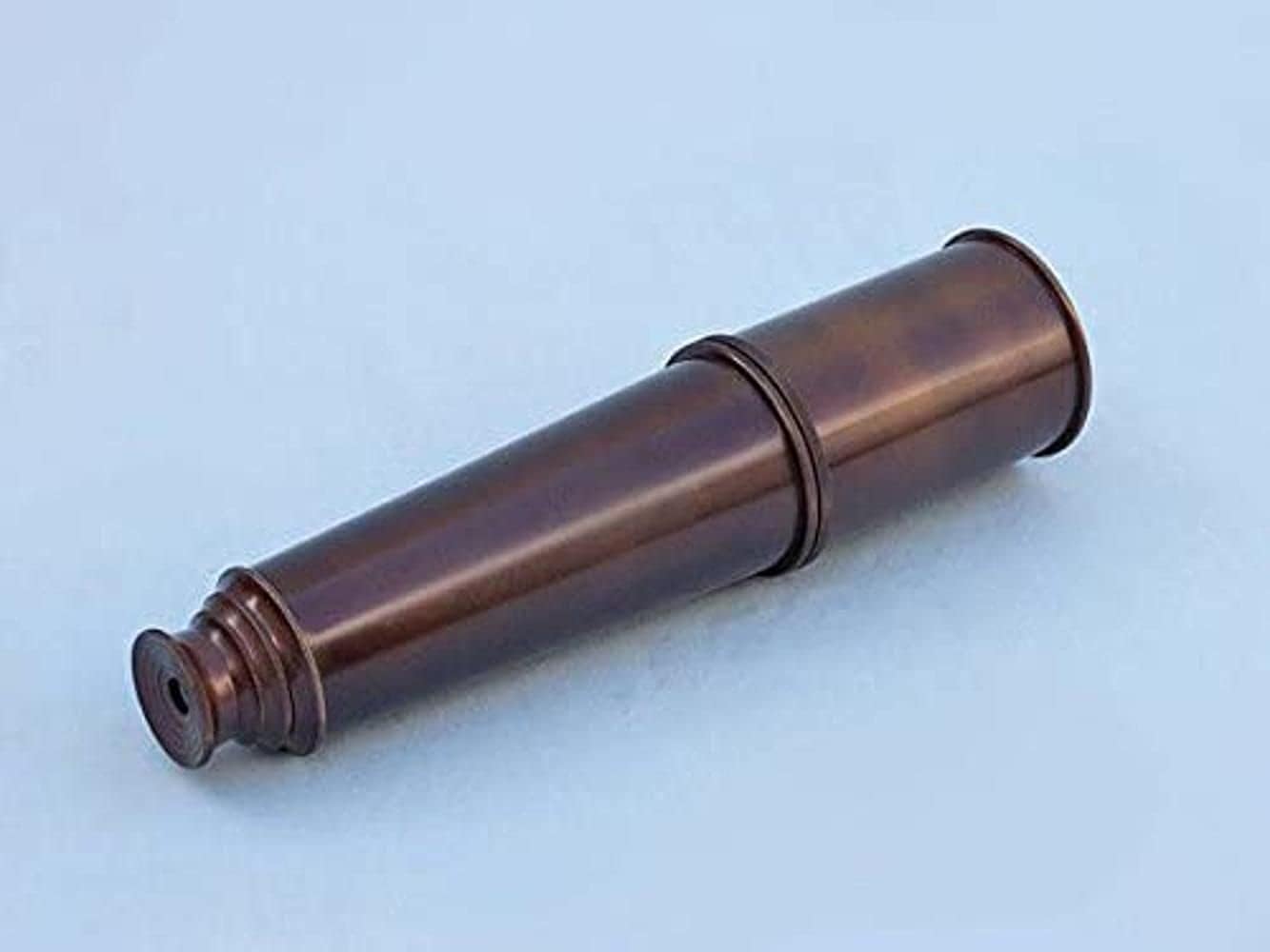 36 Inch Bronze Spyglass with Rosewood Box