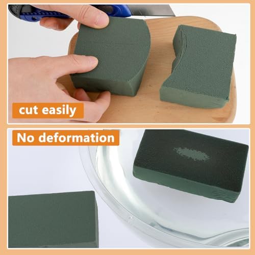 3PCS Floral Foam Blocks for Fresh and Artificial Flower Arrangements