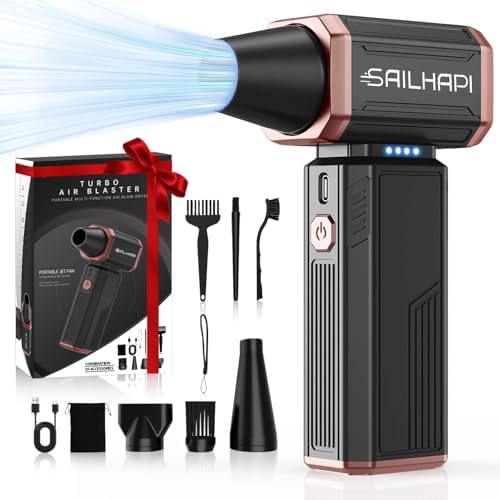 Sailhapi Compressed Air Duster 300000 RPM Cordless