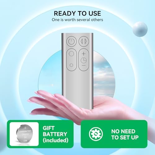 Replacement Remote Control for Dyson TP00 TP01 AM11 Grey