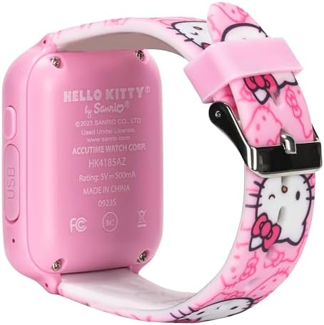 Accutime Hello Kitty Kids Smartwatch with Touchscreen and 10 Watch Faces