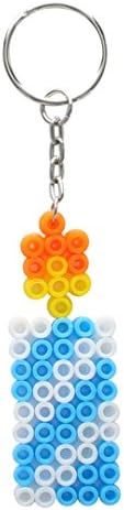 Chanukah Perler Beads with Patterns