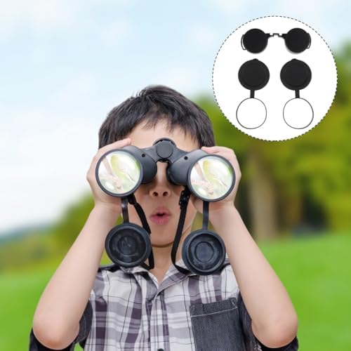 Homoyoyo 6Pcs Rubber Lens Caps Set for Binoculars and Telescopes