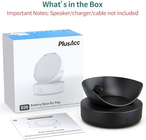 PlusAcc Battery Base for Pop 5000mAh Charger Stand