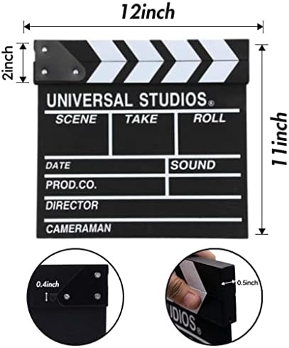 BIGOTTERS Movie Clap Board 12x11 Inch Wooden Board