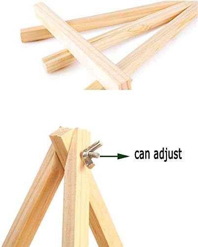 6 Pack 94 Inch Tall Wood Easels for Art and Display
