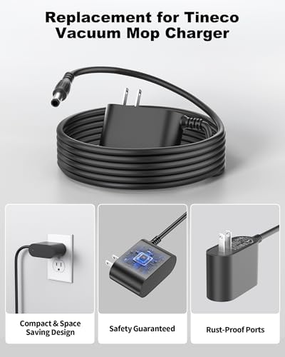 VHBW 26V Charger Replacement for TINECO Cordless Vacuums