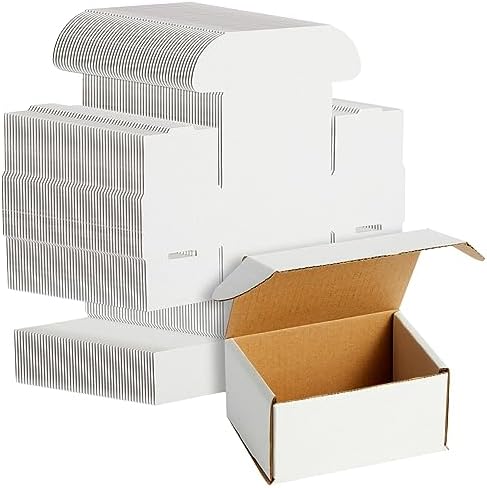 Stockroom Plus 50 Pack White Box Mailers