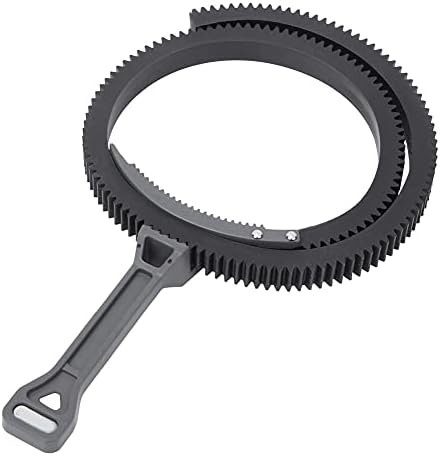 Tbest Adjustable Zoom Follow Focus Lever with Gear Ring for DSLR Cameras