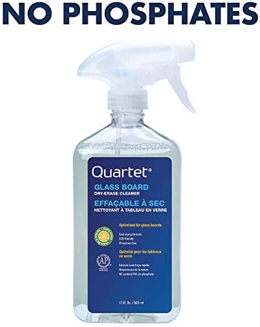 Quartet Glass Dry Erase White Board Cleaner 17 oz Orange Scented