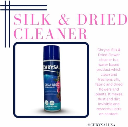 Chrysal Silk Dried Flowers Cleaner Spray 148 oz
