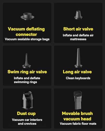 HOTO Cordless Handheld Vacuum Cleaner 4-in-1 Portable