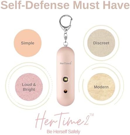 HerTime2 Personal Safety Alarm - Waterproof Keychain