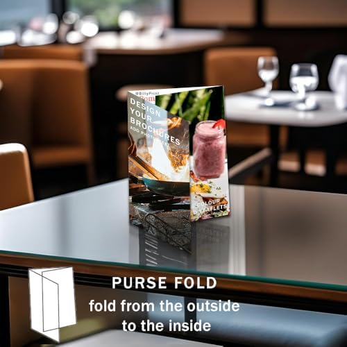 8X-SPEED Custom Brochure Printing FSC Paper