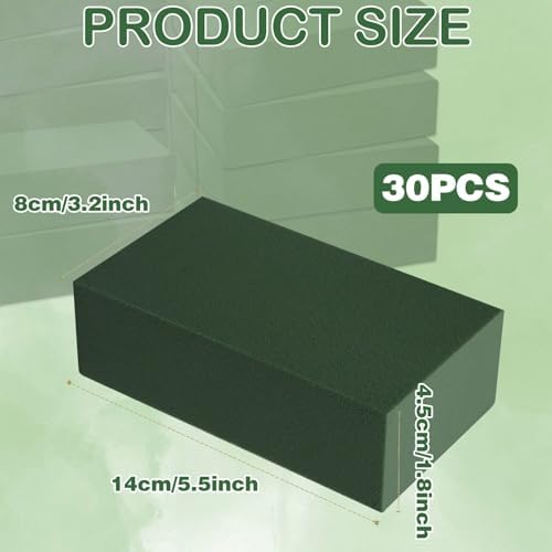 CANIPHA 30PCS Floral Foam Blocks for Flower Arrangements