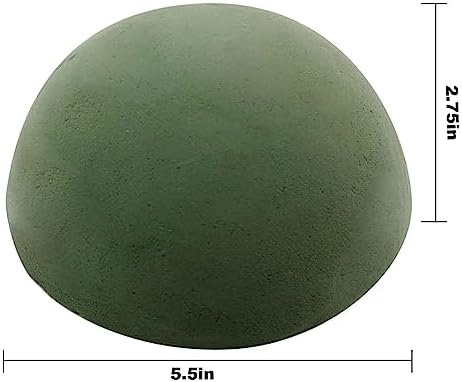 4Pcs Half Ball Floral Dry Foam for Arrangements