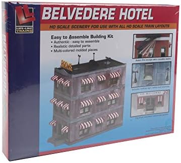 HO Scale Building Kit Belvedere Downtown Hotel