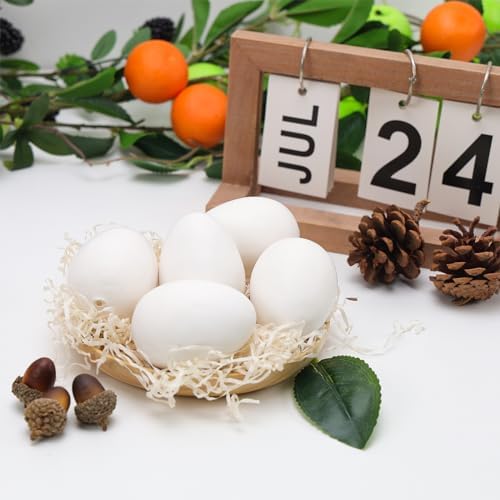 Gresorth 8 PCS Artificial Easter Eggs Decoration