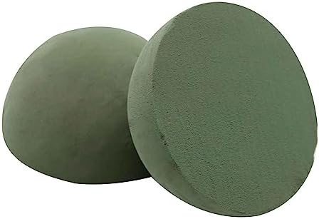 4Pcs Half Ball Floral Dry Foam for Arrangements