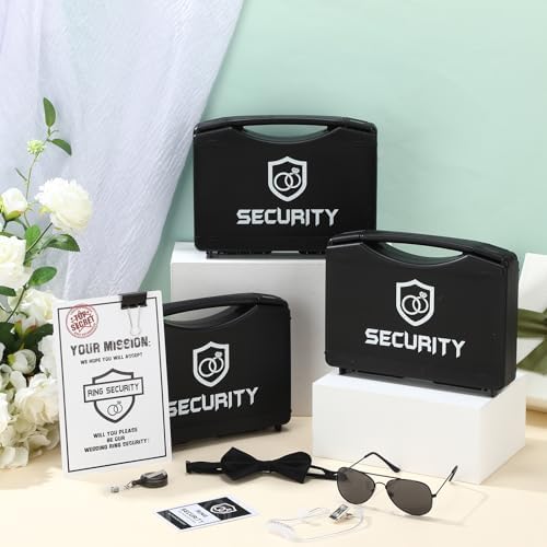Mepase 7 Pcs Ring Bearer Security Set for Kids