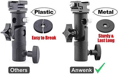 Anwenk Universal Flash Bracket with Umbrella Holder