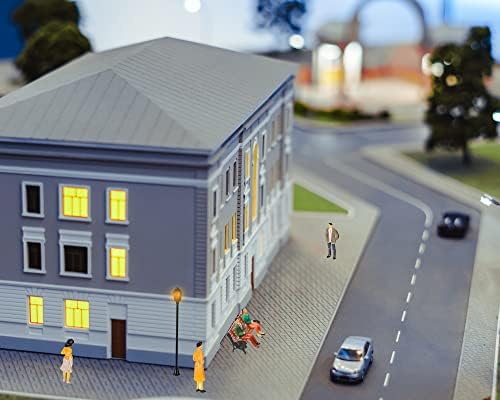 Sratte 64 Piece Model Train Scenery Set 150 Scale