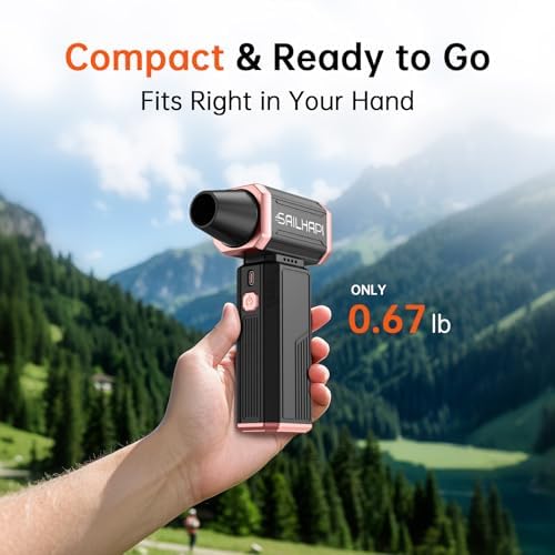Sailhapi Compressed Air Duster 300000 RPM Cordless